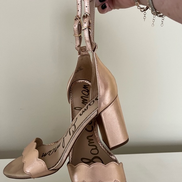 Sam Edelman rose gold sandals. Size 7. - Picture 6 of 6